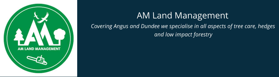 AM Land Management Covering Angus and Dundee we specialise in all aspects of tree care, hedges and low impact forestry